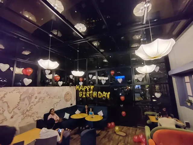 Inside Cafe Deja Vu SB Road