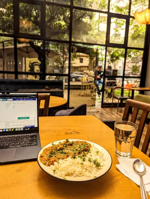 Inside Cafe Deja Vu SB Road