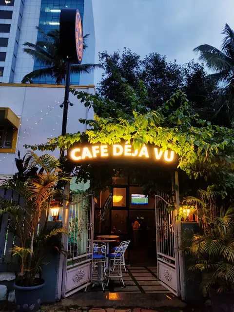 Inside Cafe Deja Vu SB Road